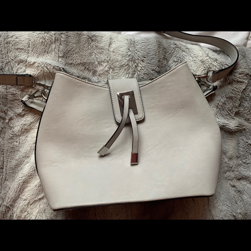 NWT light grey / silver bag